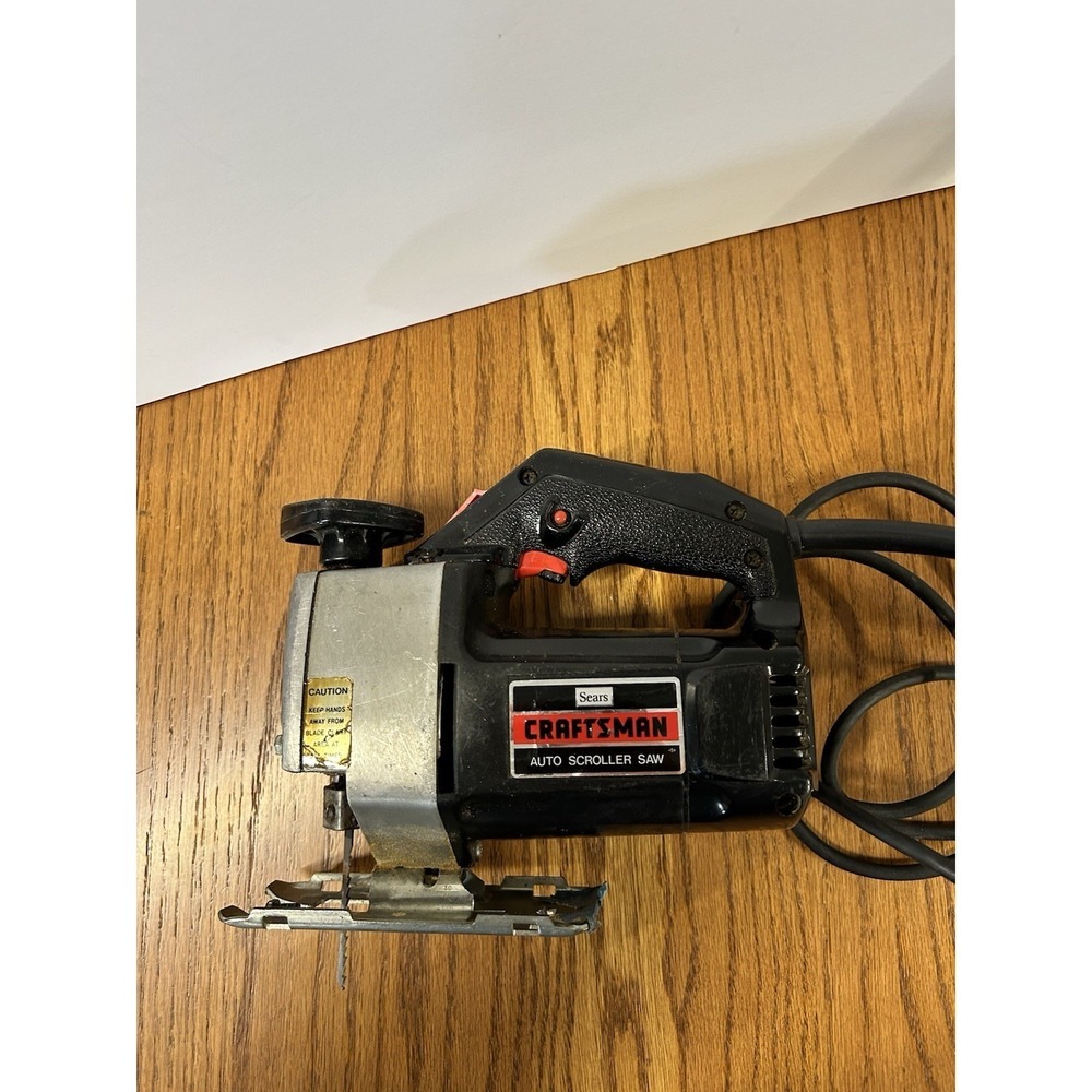 Craftsman 1" Stroke Multi-Speed Auto-Scroller Saw  Jigsaw 315.17250
